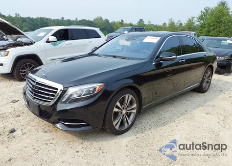 2015 Mercedes-Benz S 550 4Matic z USA, uszkodzony, nr VIN WDDUG8FB1FA086299
